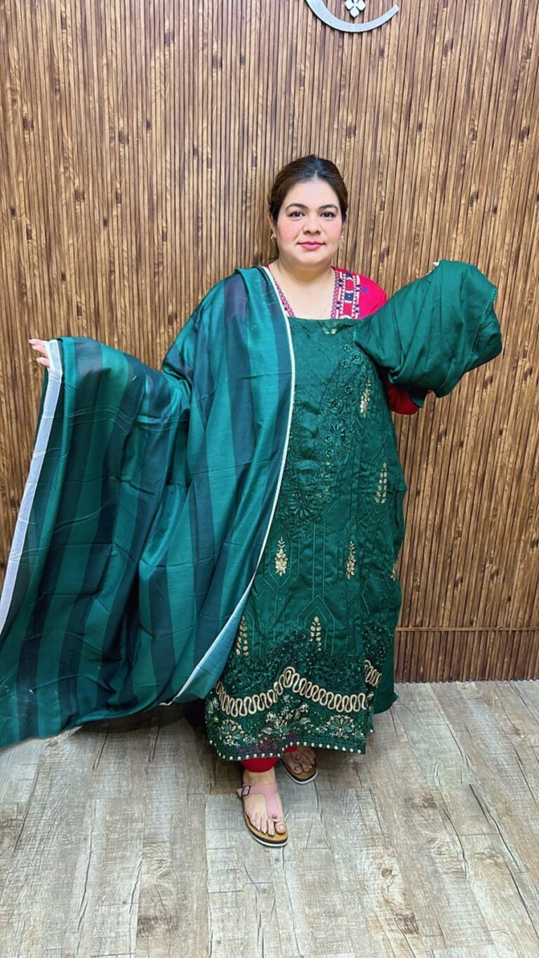 Beautiful designer suit ccc133green