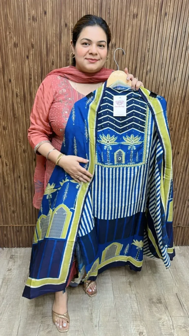 Beautiful pattern print suit ccc153