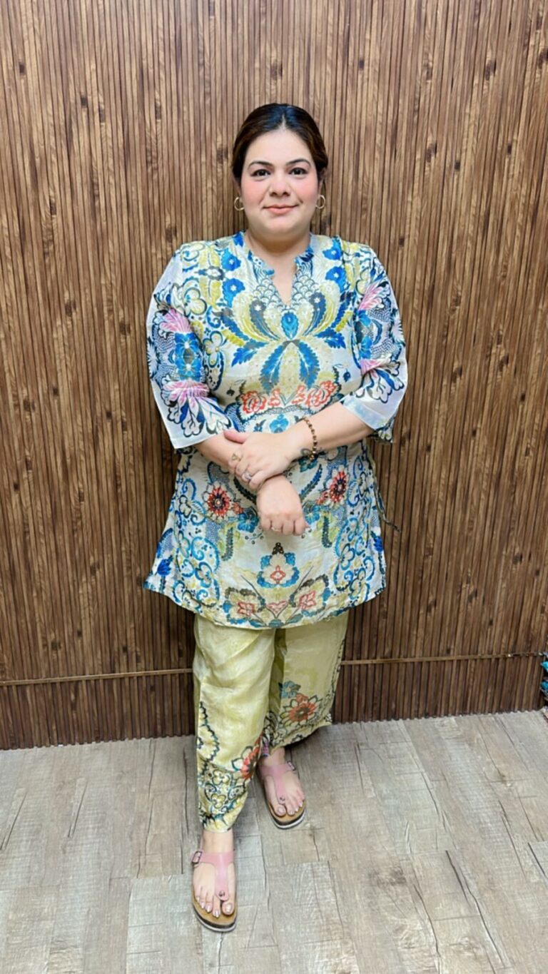 Cute pure kanjivaram co ord set ccc137