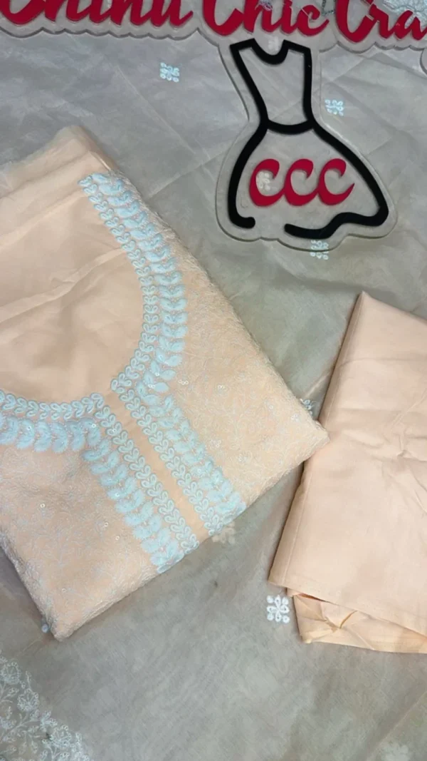 Stunning embroidery suit ccc1505