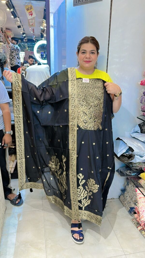 Beautiful banarasi silk suit ccc294black