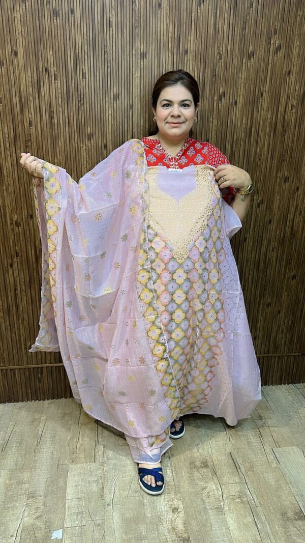 Beautiful cotton suit ccc300pink