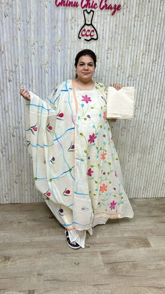 Beautiful cotton suit ccc312