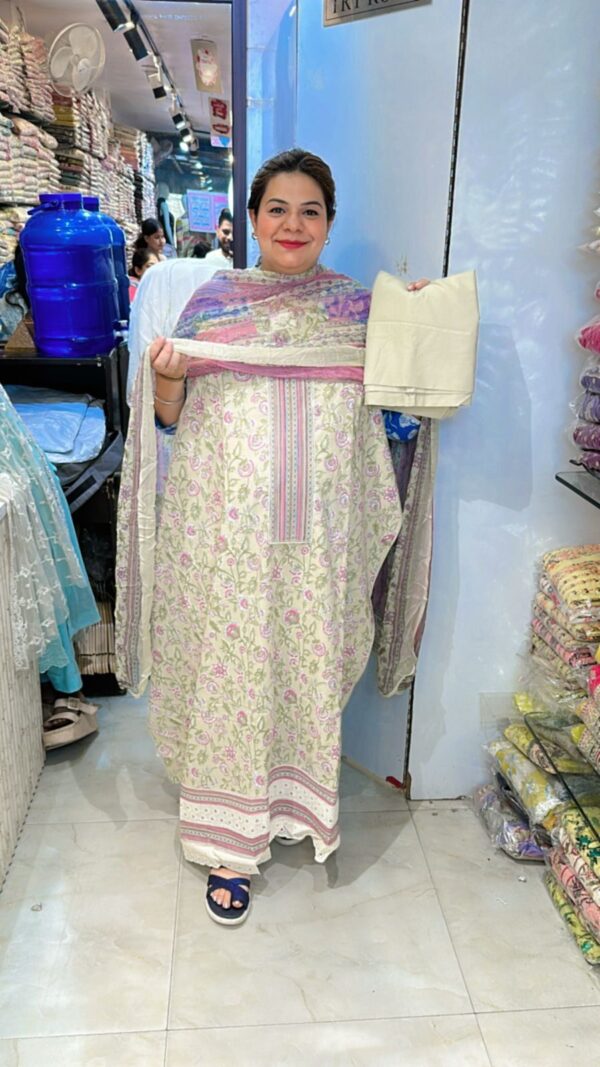 Beautiful Cotton Suit CCC401 - Image 5