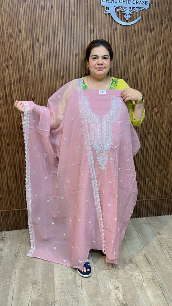 Beautiful Designer Cotton Suit CCC408 - Image 4