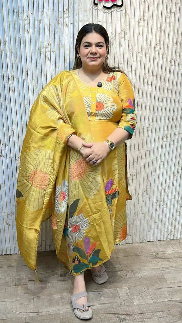 Beautiful designer kanjivarm suit ccc279mustard