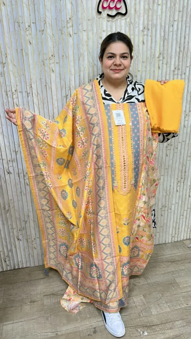Beautiful designer suit ccc190yellow