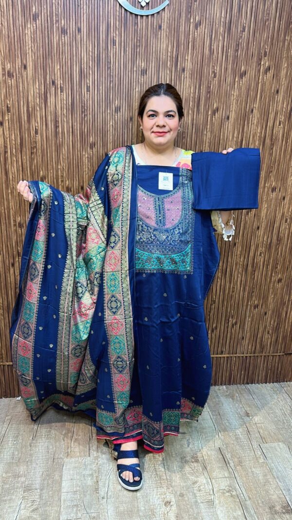 Beautiful designer suit ccc308navyblue