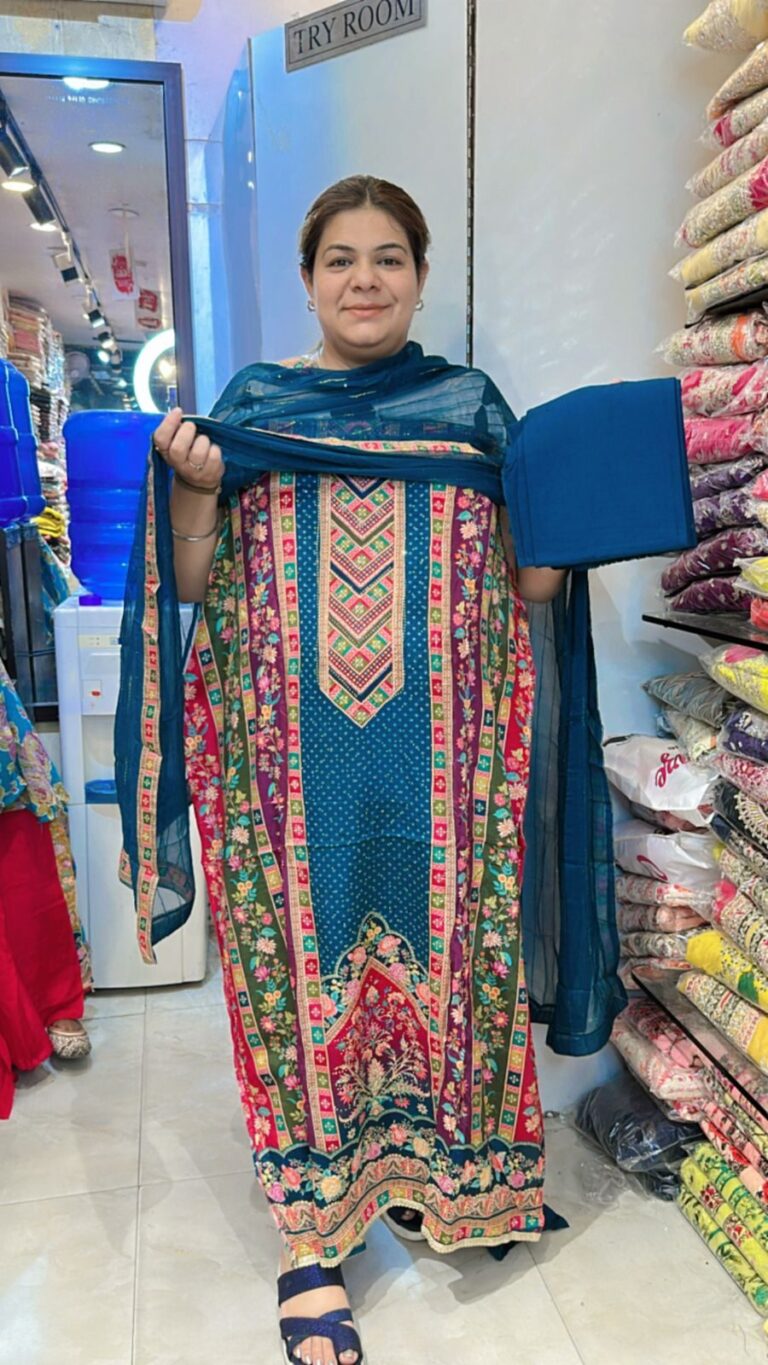 Beautiful designer suit ccc331blue