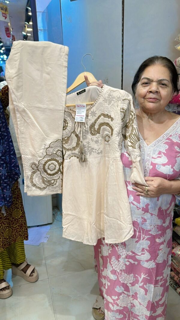 Beautiful Embroidery Co-Ord Set CCC350