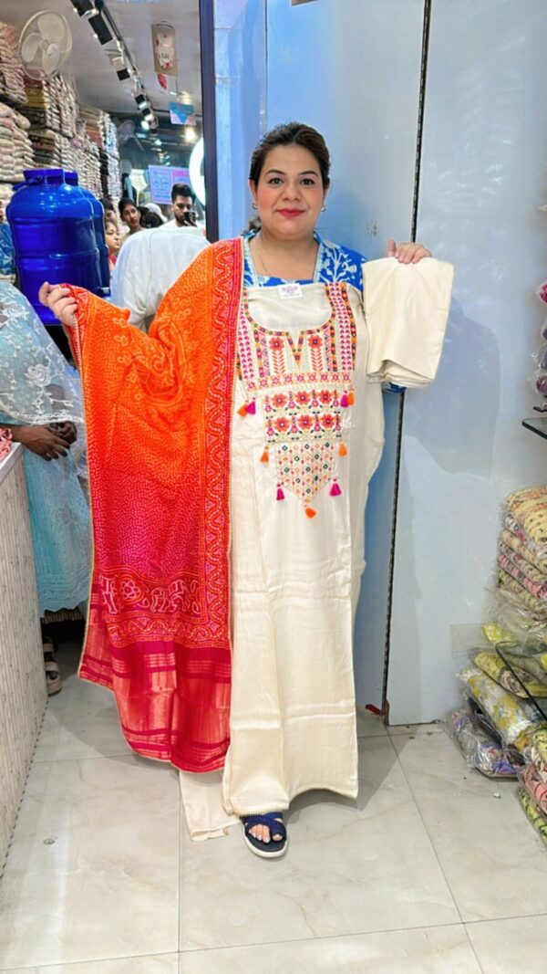 Beautiful Embroidery Suit CCC397