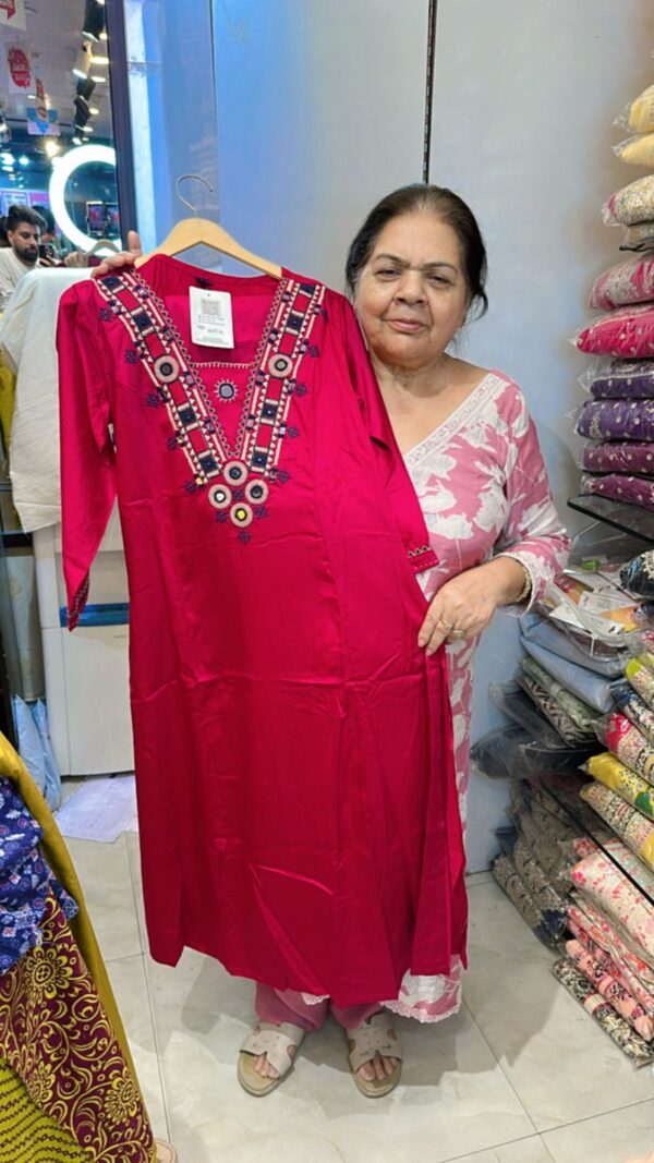 Beautiful Embroidery Work Co-Ord Set CCC345