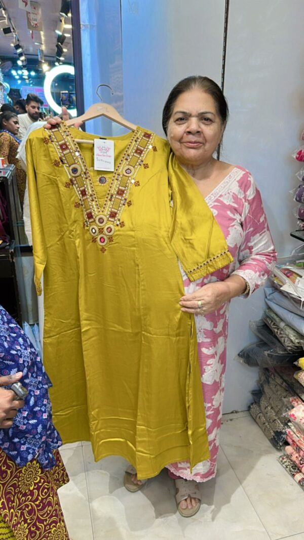 Beautiful Embroidery Work Co-Ord Set CCC345 - Image 2