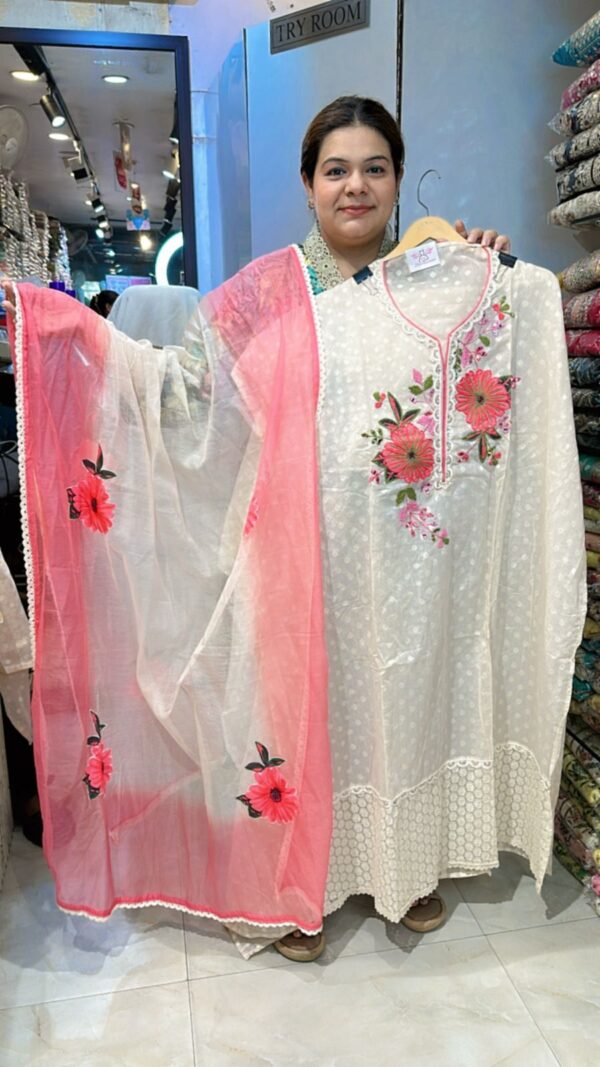 Beautiful Floral Design Suit CCC472