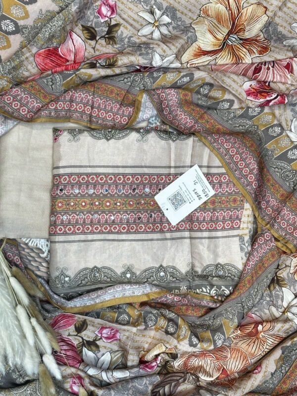 Beautiful flower print suit ccc290