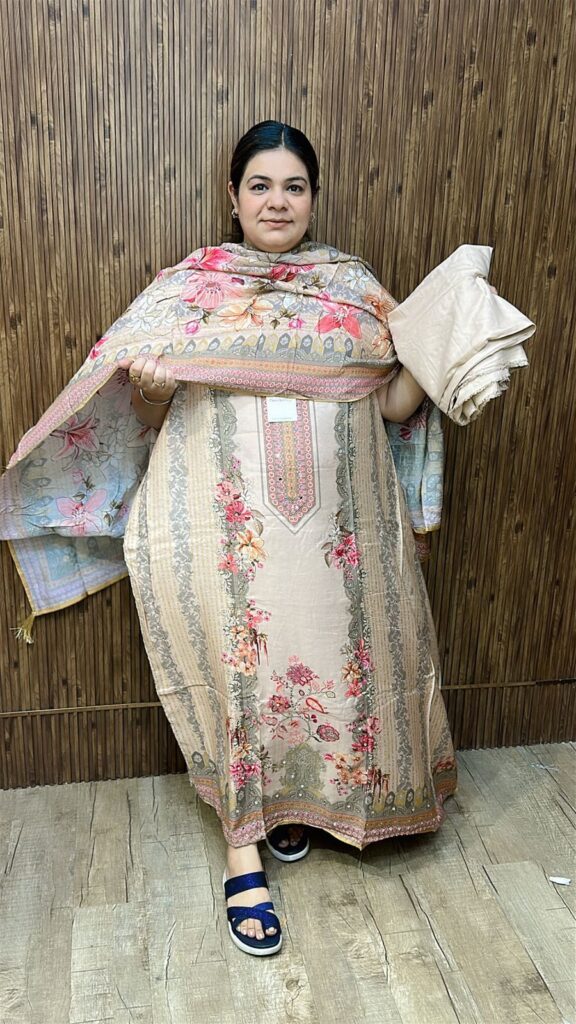 Beautiful flower print suit ccc2902