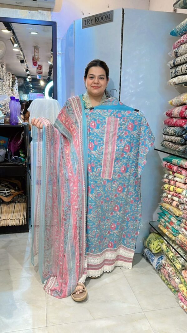 Beautiful Flower Print Suit CCC479