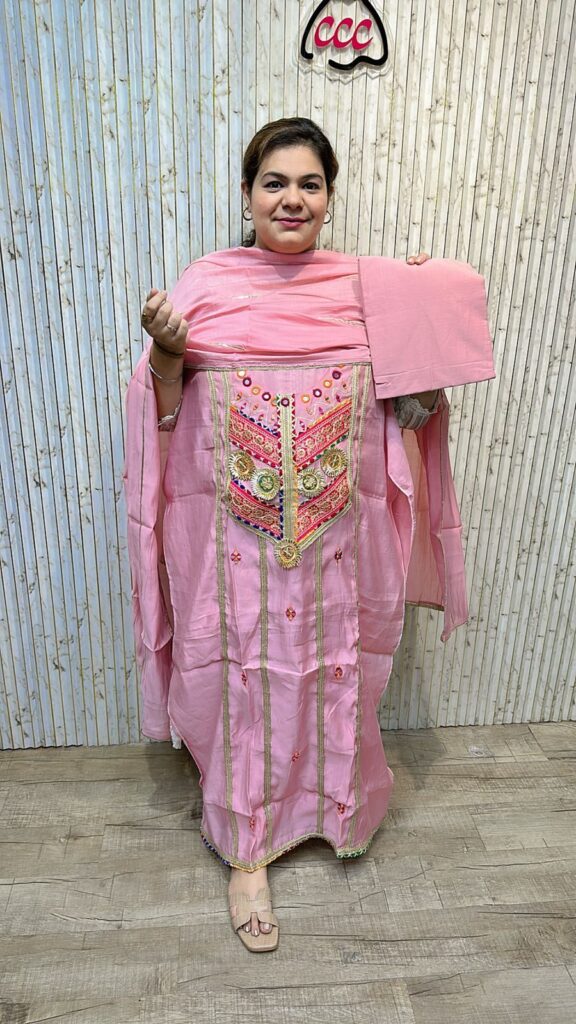 Beautiful gota patti suit ccc253