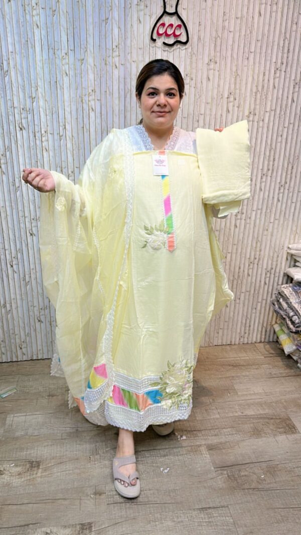 Beautiful linen suit ccc226yellow