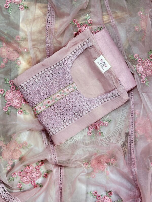 Beautiful Organza Suit CCC357 - Image 6