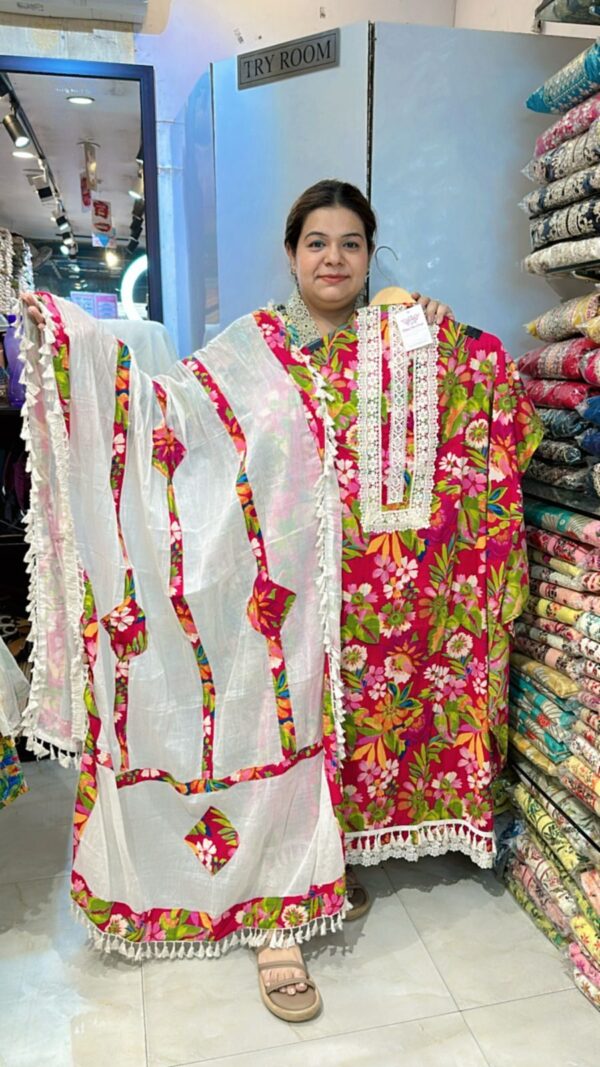 Beautiful Pattern Print Suit CCC475