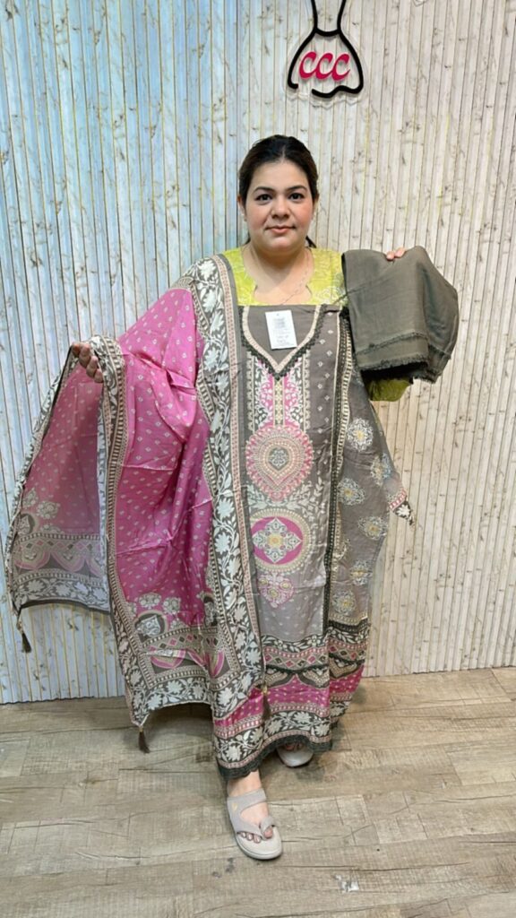 Beautiful pattern print suit ccc214