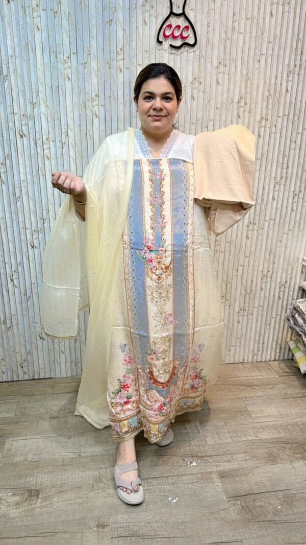 Beautiful pattern print suit ccc230