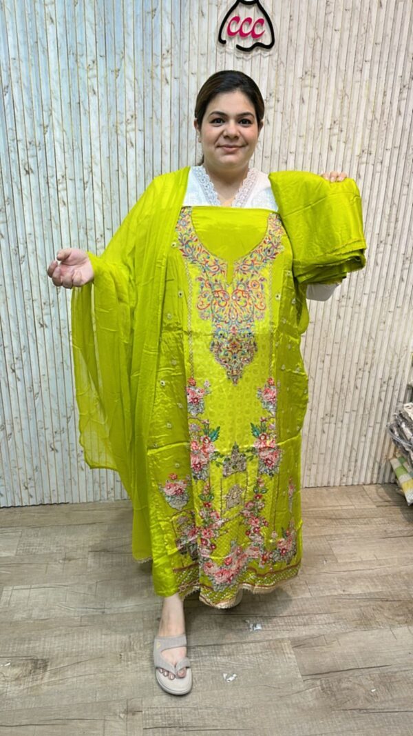 Beautiful pattern print suit ccc2302