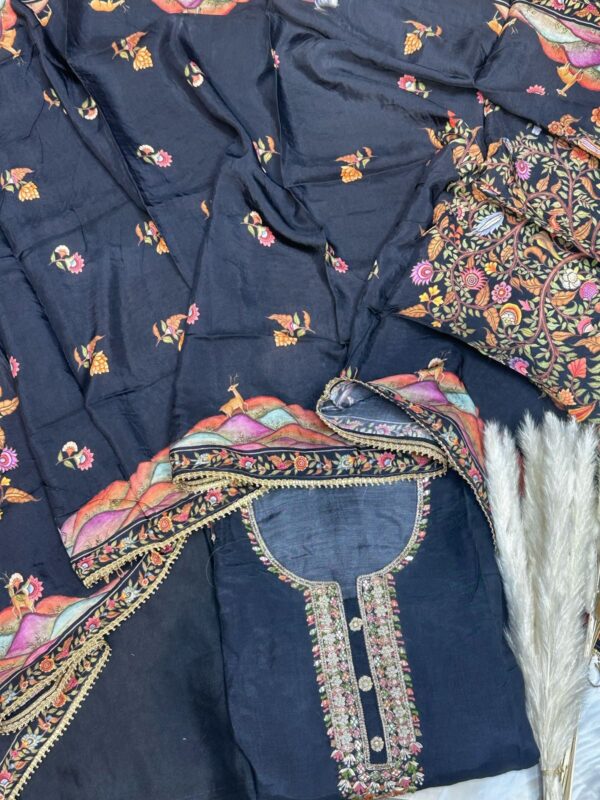 Beautiful pattern print suit ccc291