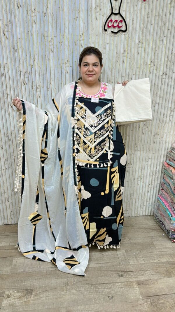 Beautiful Pattern Print Suit CCC337