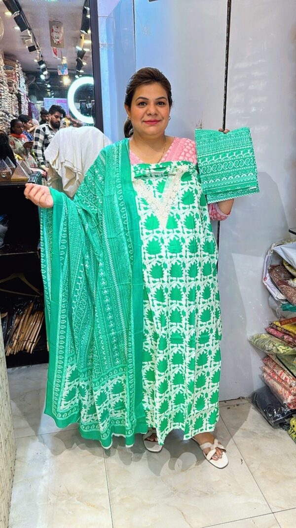 Beautiful Pattern Print Suit CCC371 - Image 3