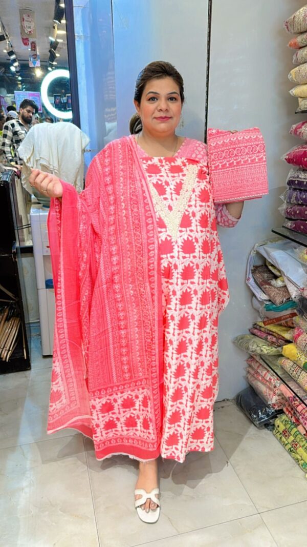Beautiful Pattern Print Suit CCC371