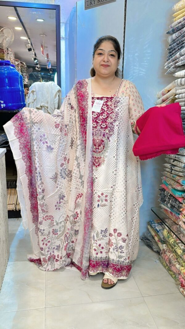 Beautiful Pattern Print Suit CCC451