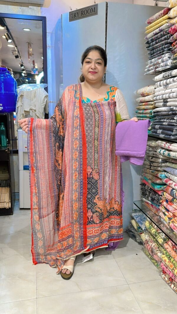 Beautiful Pattern Print Suit CCC457 - Image 2