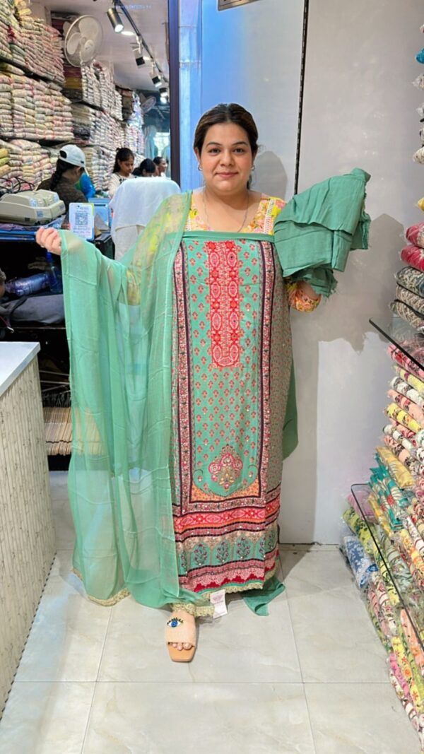 Beautiful Pattern Print Suit CCC466 - Image 2