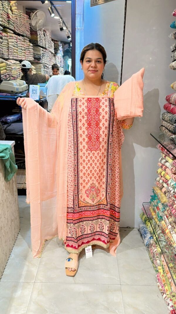 Beautiful Pattern Print Suit CCC466 - Image 4