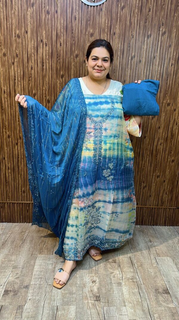 Beautiful Pattern Print Suit CCC517 - Image 3