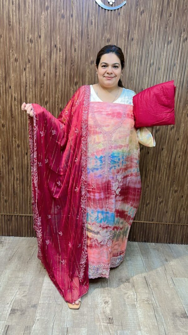 Beautiful Pattern Print Suit CCC517 - Image 2