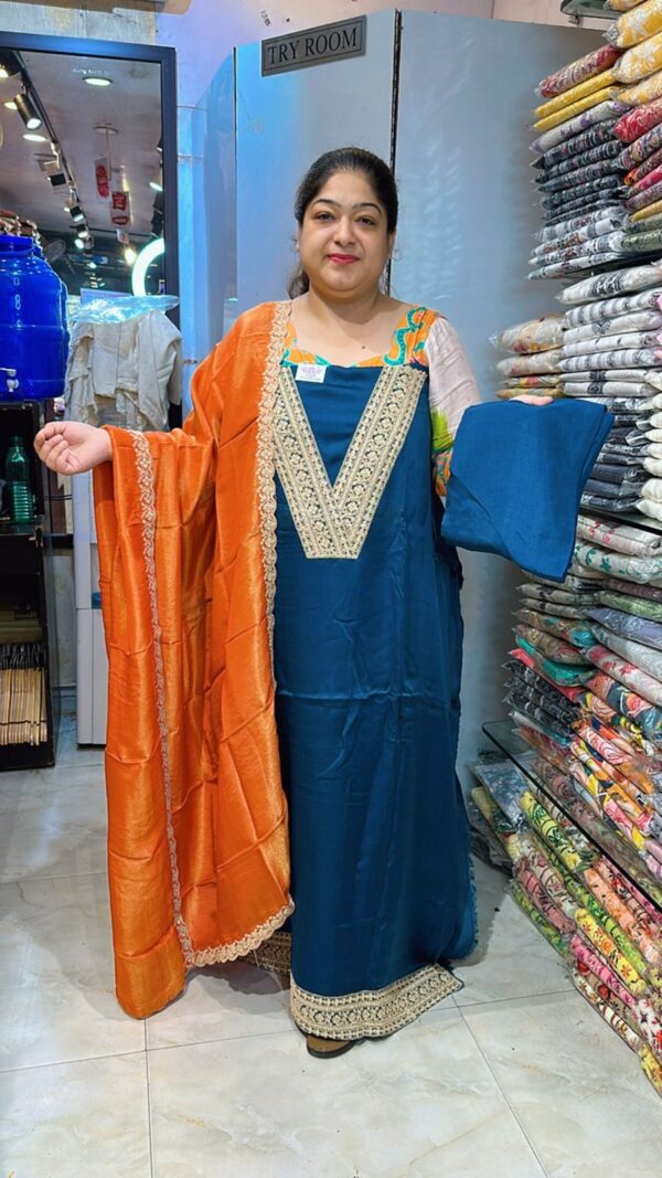 Beautiful Silk Suit CCC456