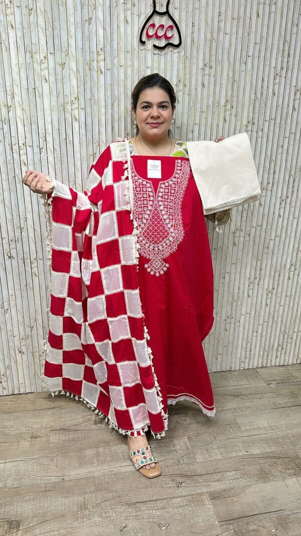 Beautiful suit with embroidery work ccc244