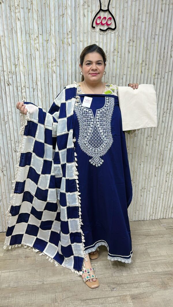 Beautiful suit with embroidery work ccc2445