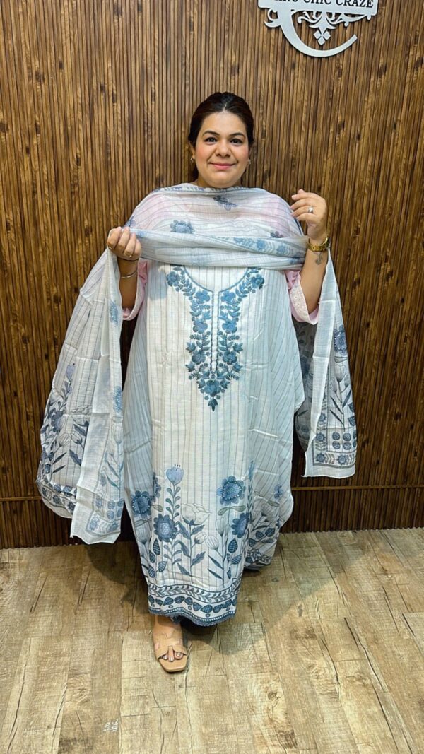 Beautiful Suit With Embroidery Work CCC378 - Image 4