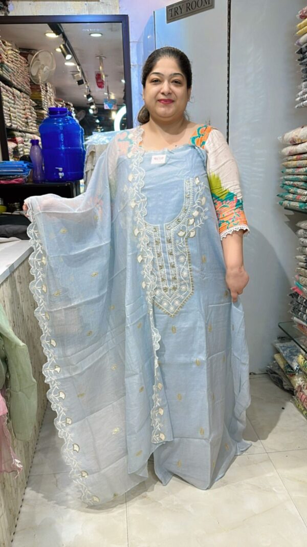 Beautiful Suit With Embroidery Work CCC460