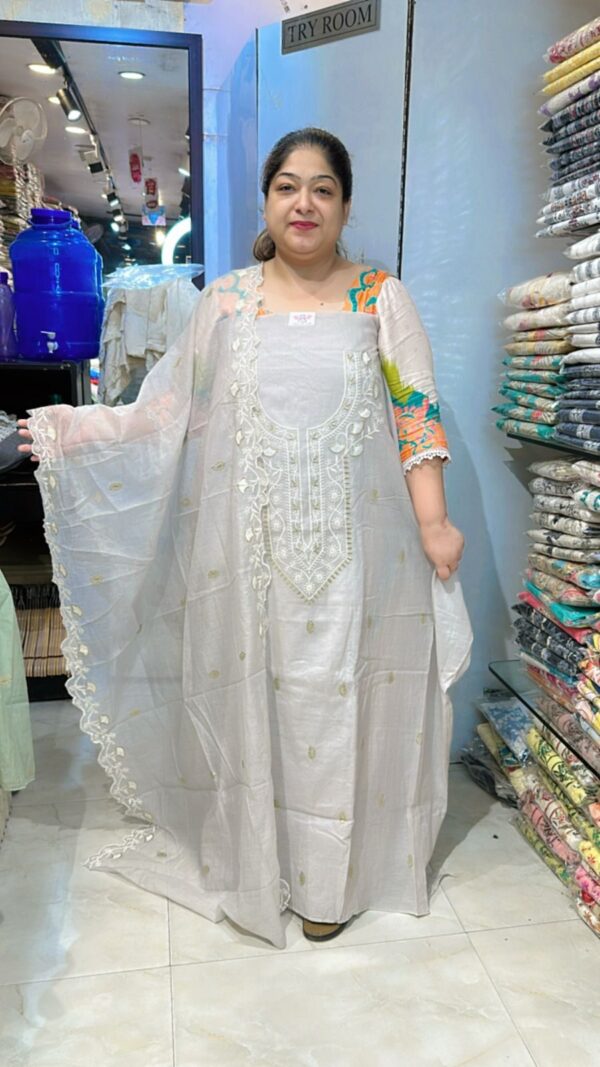 Beautiful Suit With Embroidery Work CCC460 - Image 2