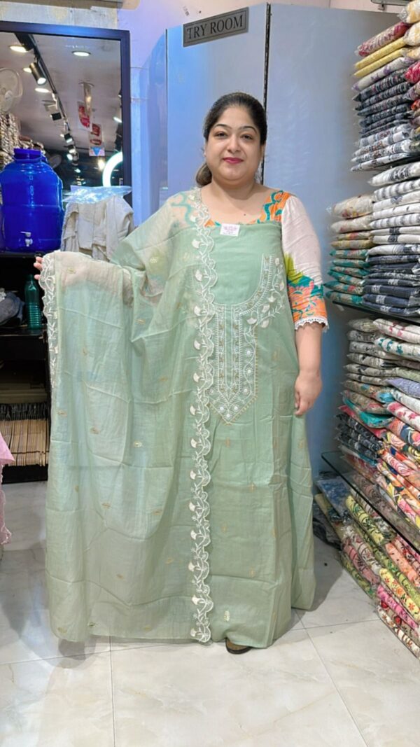 Beautiful Suit With Embroidery Work CCC460 - Image 4