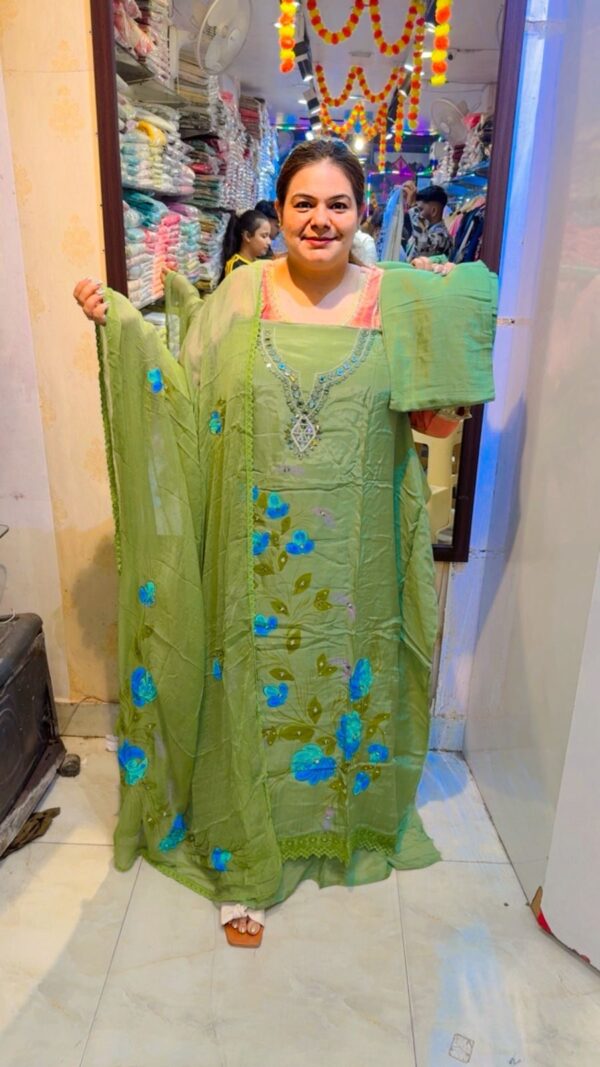 Beautiful Suit With Flower Print CCC04 - Image 6
