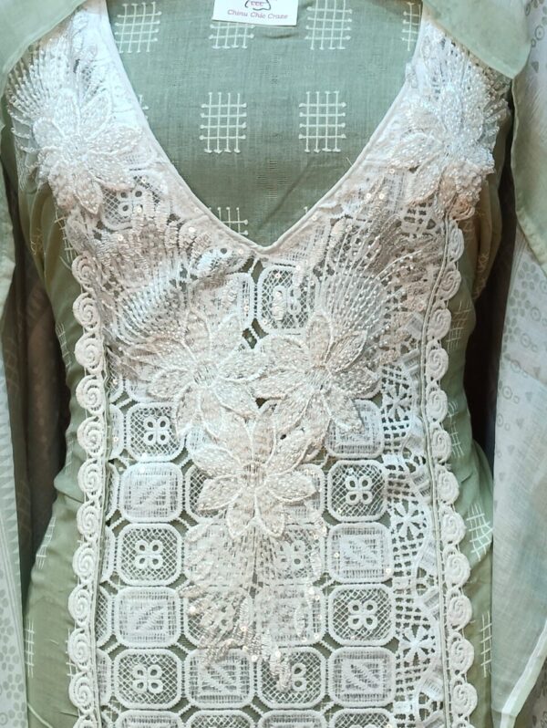 Beautiful Suit With Lace CCC445 - Image 5
