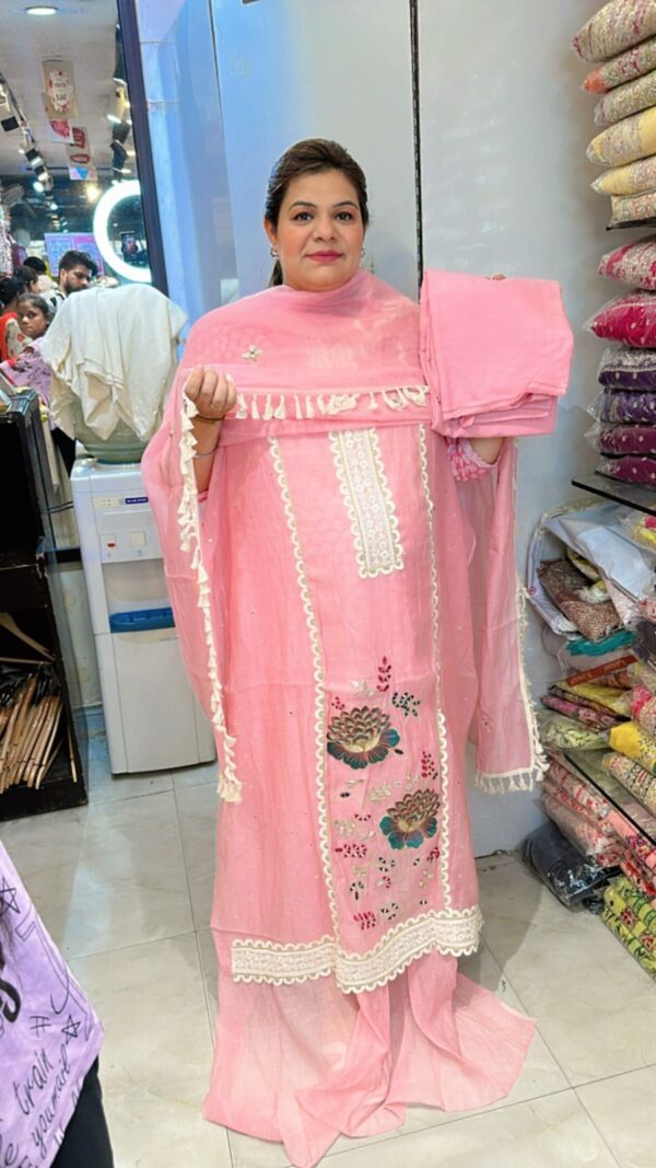 Beautiful Suit With Lace Work CCC366 - Image 2