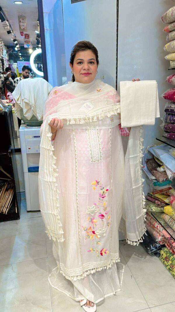 Beautiful Suit With Lace Work CCC366 - Image 3