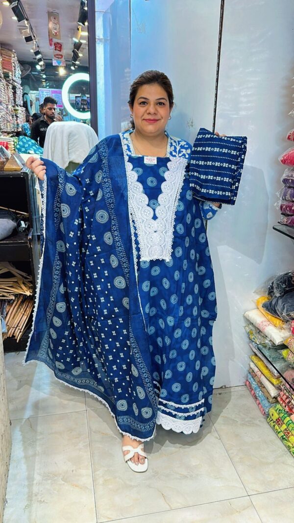 Beautiful Suit With Lace Work CCC374